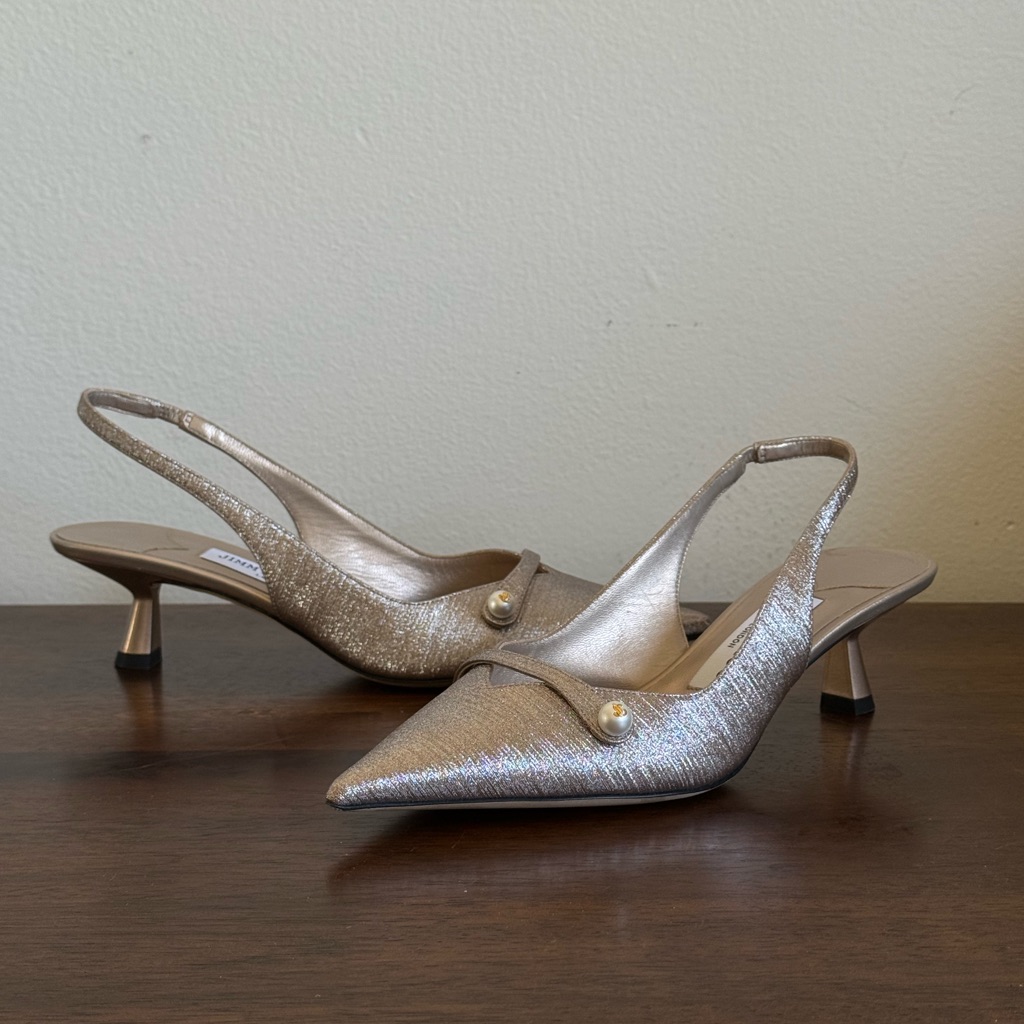 Jimmy Choo Amita 45 Kitten Heel